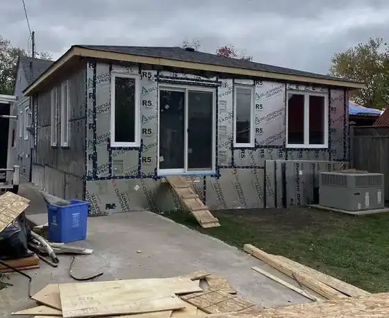 New construction exterior